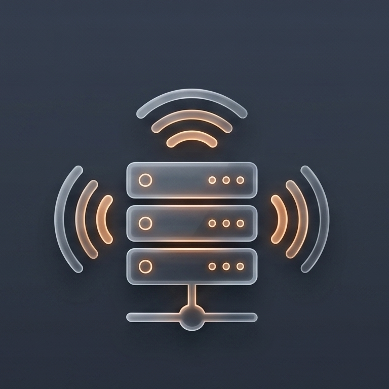Icono de conectividad y redes