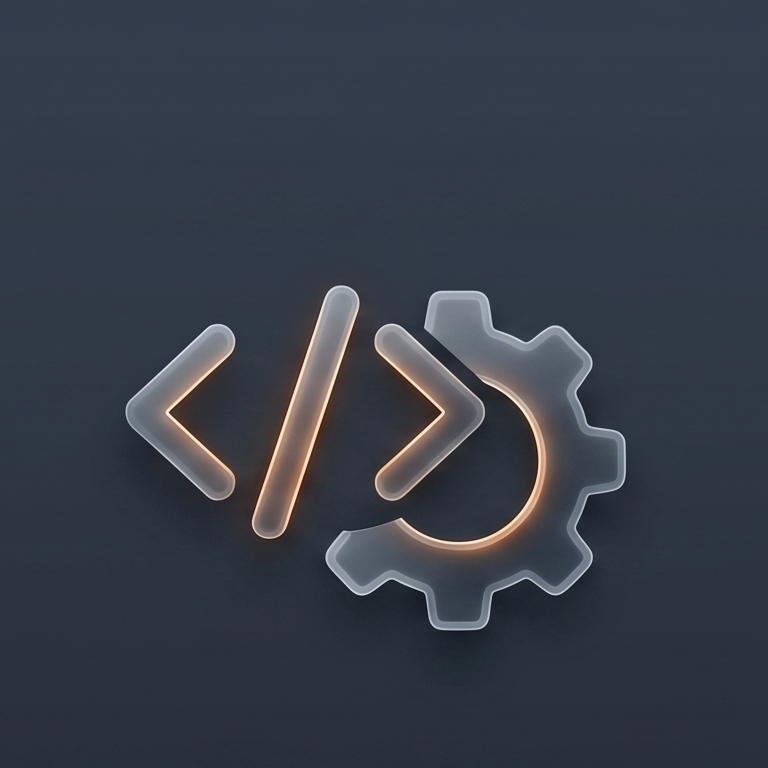 Icono de desarrollo de software