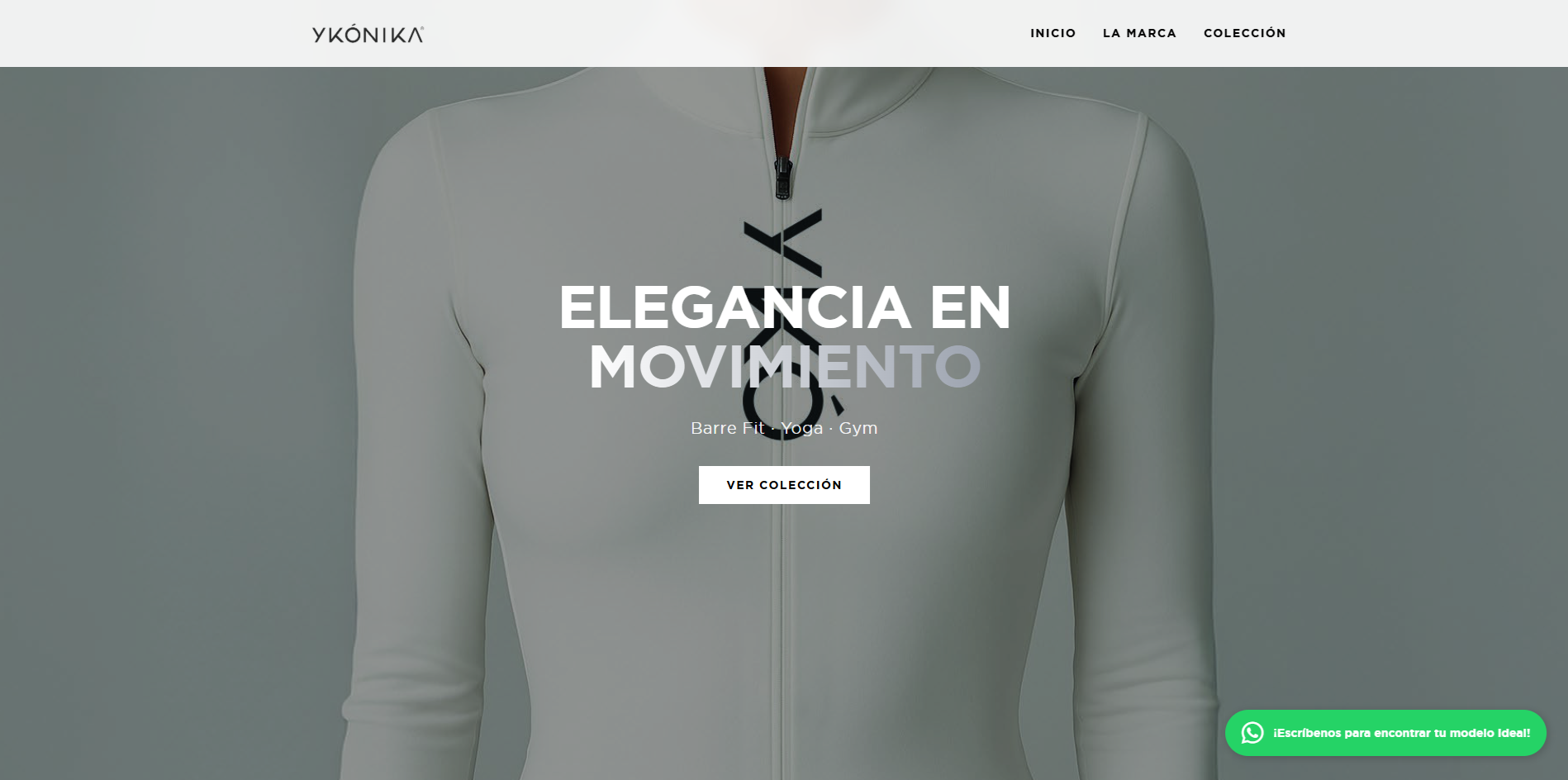 Sitio web YKÓNIKA